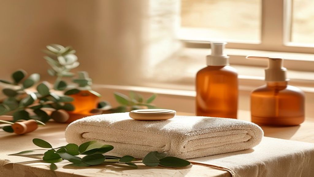 Productos de farmacia para aliviar dolor cervical y contracturas: almohada térmica, aceite de masaje, spray de magnesio y crema muscular