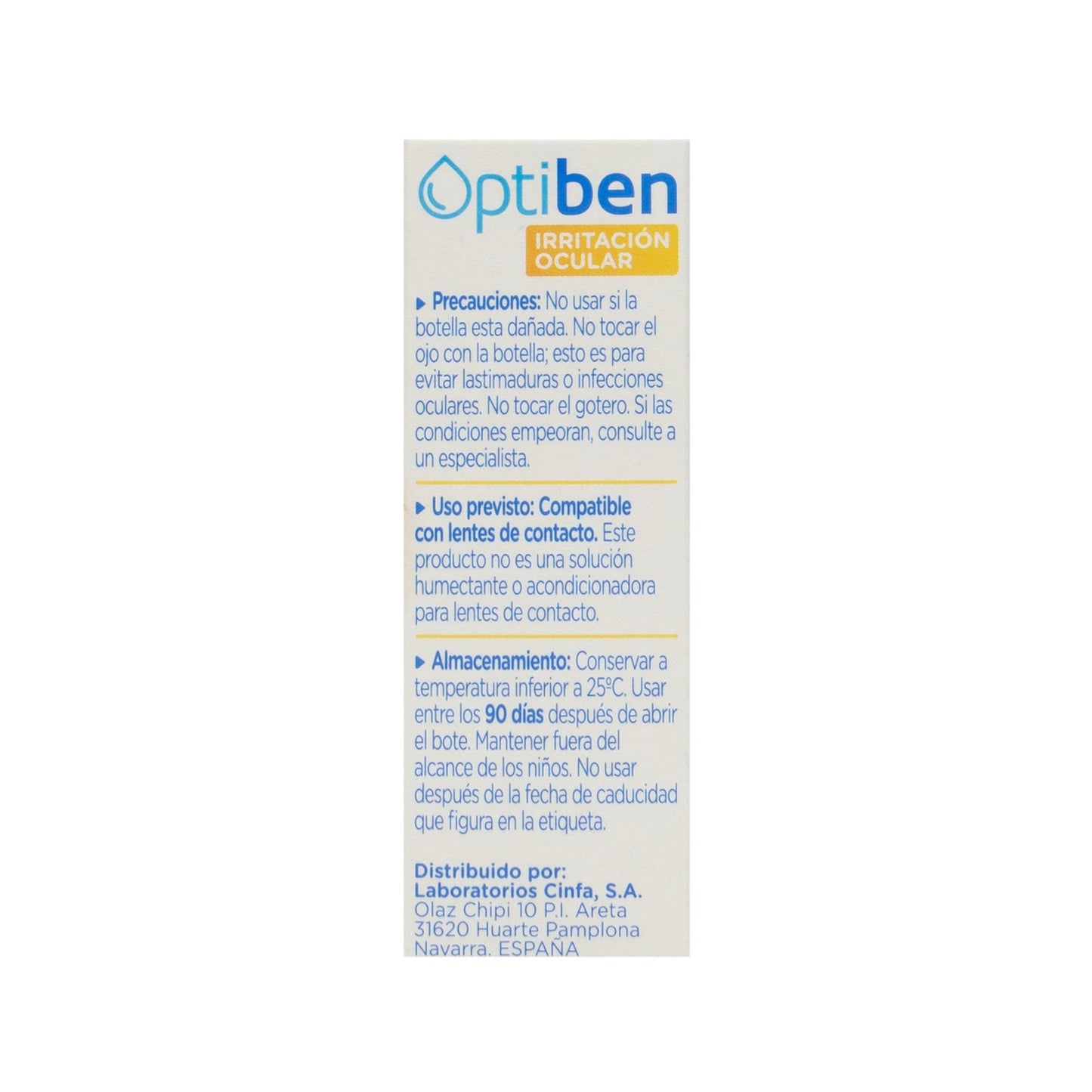 Optiben Irritación Ocular 15ml