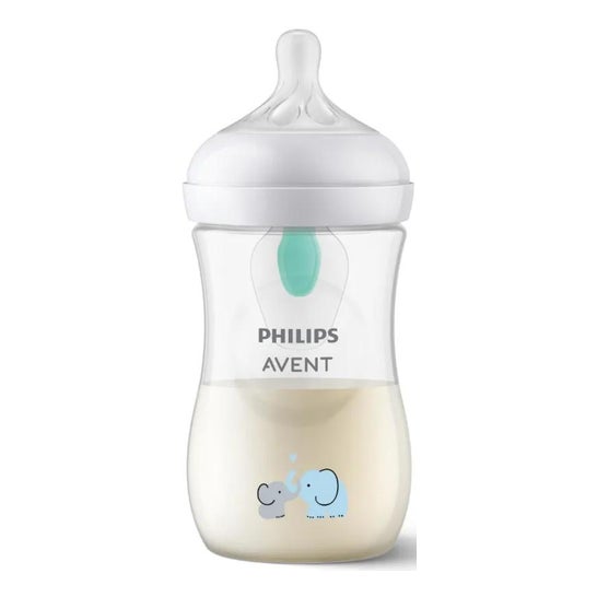 Philips Avent Biberón SCY673/81 Natural AirFree Elefante 260ml