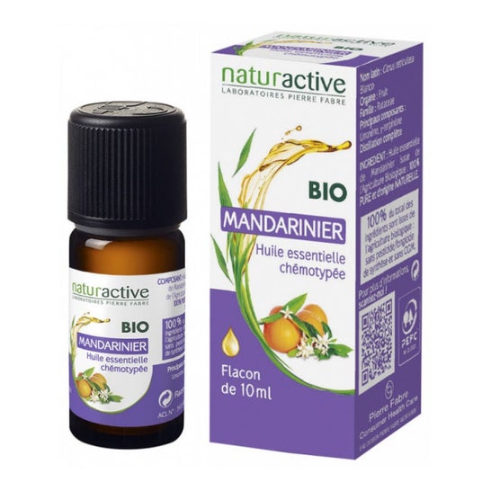 Aceite Esencial Natural de Mandarina Orgánico 10 ml