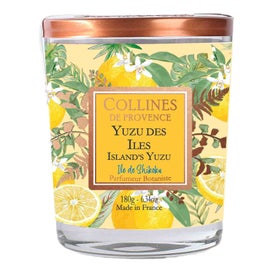 Collines de Provence Vela Perfumada Yuzu Isleño 180g