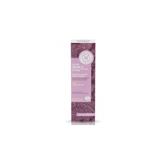 Natura Siberica crema de noche reparadora y regeneradora 50ml