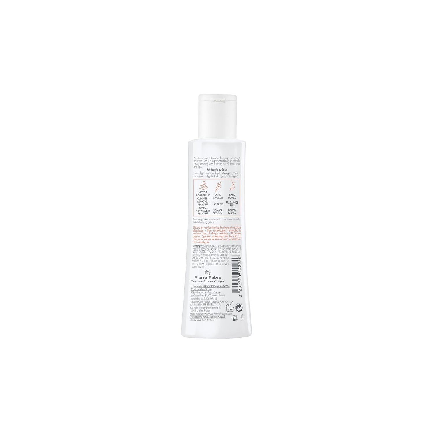 Avène Tolerance Control Loción Limpiadora Gelificada 200ml