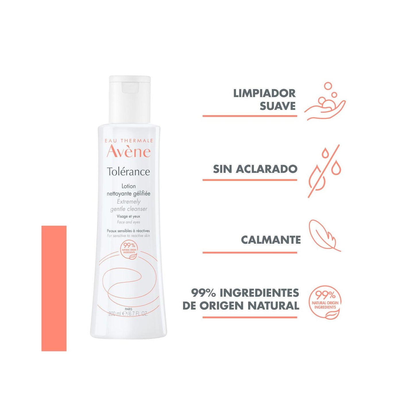 Avène Tolerance Control Loción Limpiadora Gelificada 200ml