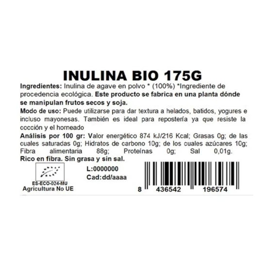 Naturgreen Inulina Bio 175 g
