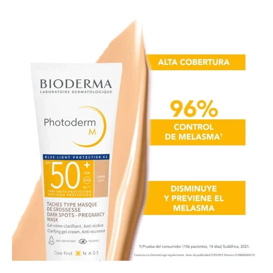 Bioderma Photoderm M Gel Crema SPF50+ Claro 40 ml