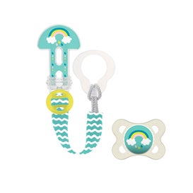 Mam Broche Chupete y Chupete Silicona Clip It! & Ori 1ud