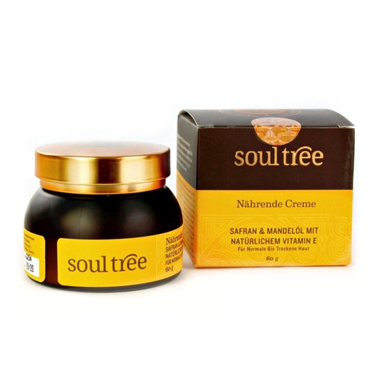 Soultree Crema Facial Nutritiva Azafran 60 g