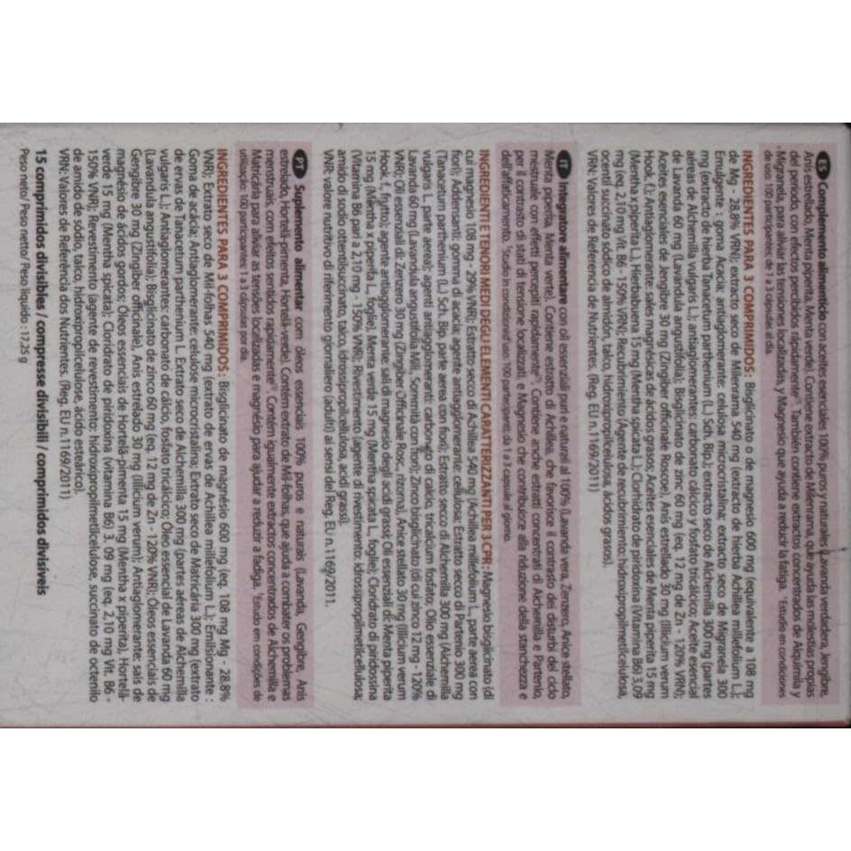 Pranarom Aromalgic Ciclo Menstrual 15 Comprimidos