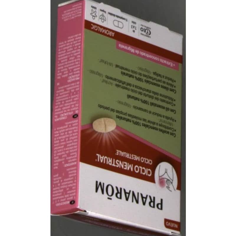Pranarom Aromalgic Ciclo Menstrual 15 Comprimidos