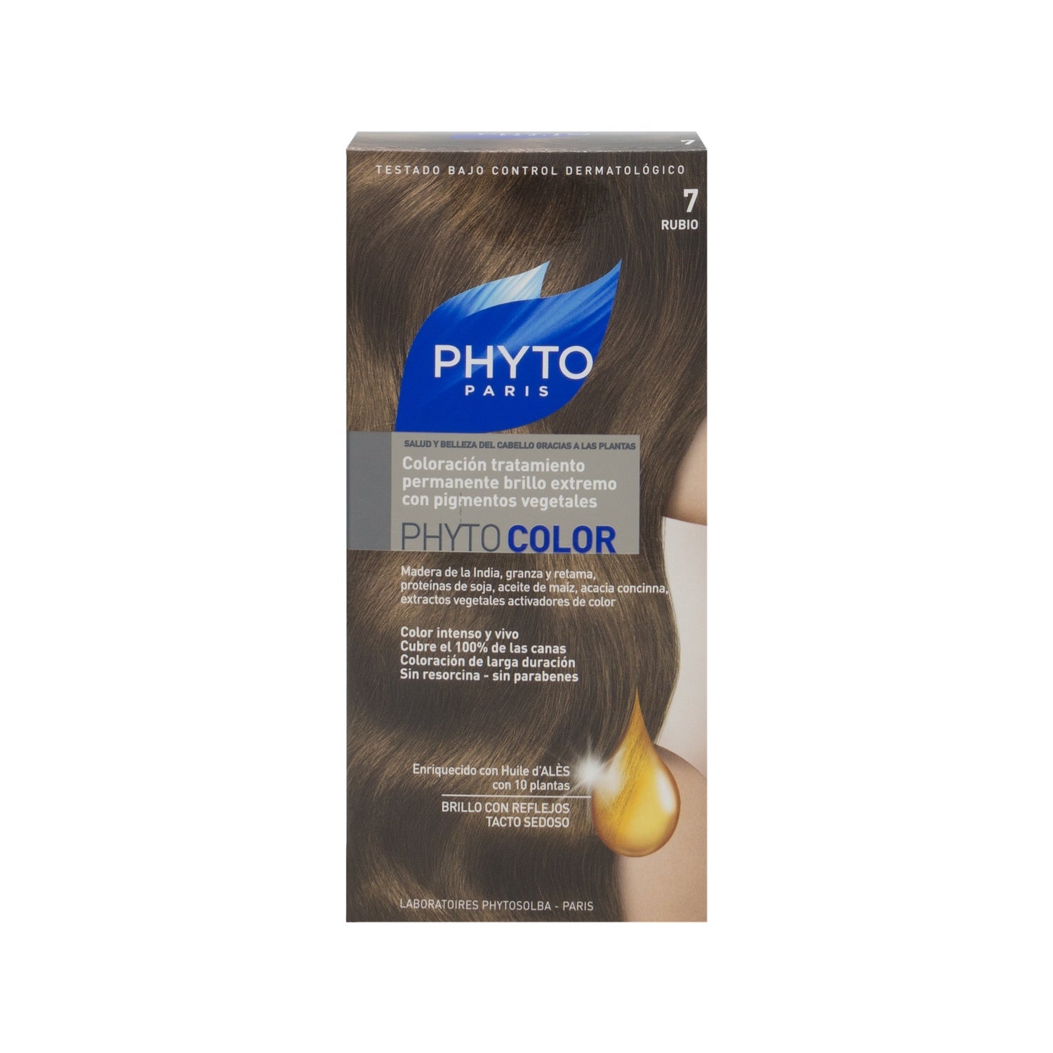 Phyto tinte color 7 rubio 1ud