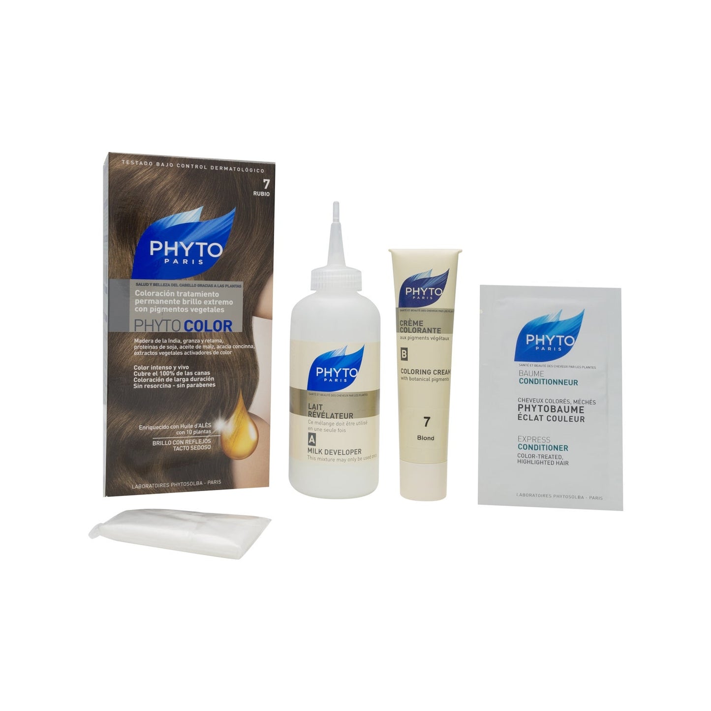 Phyto tinte color 7 rubio 1ud