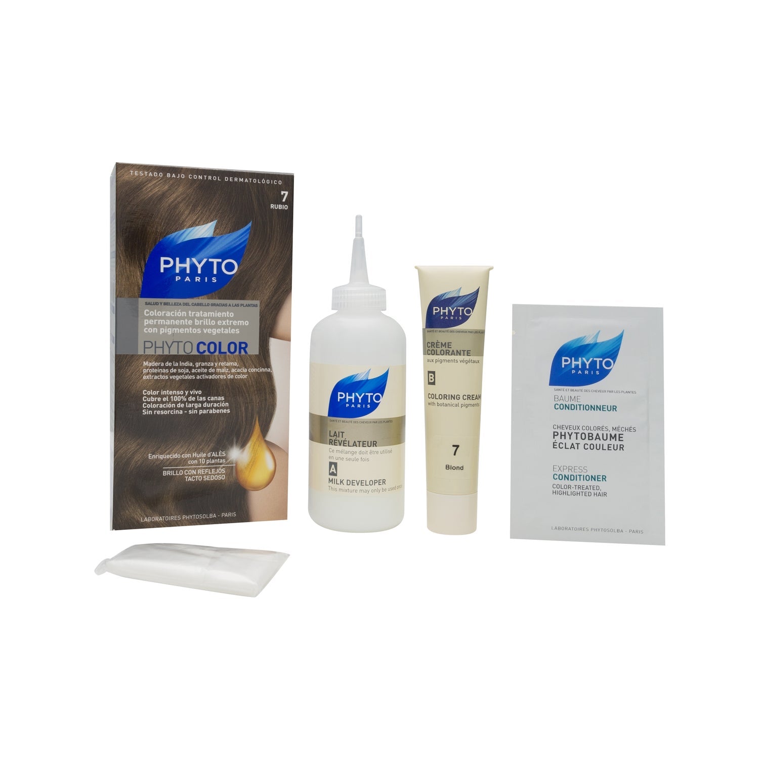 Phyto tinte color 7 rubio 1ud