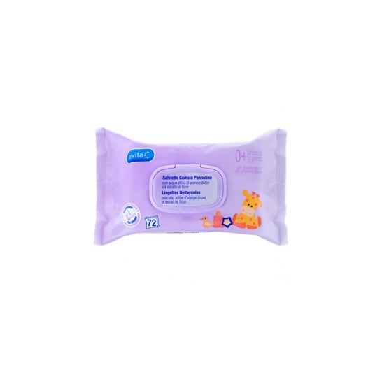 Toallitas para bebés Alvita X72