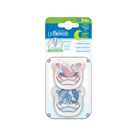 Dr Brown's Prevent Chupete Silicona Nocturno 0-6M 2uds