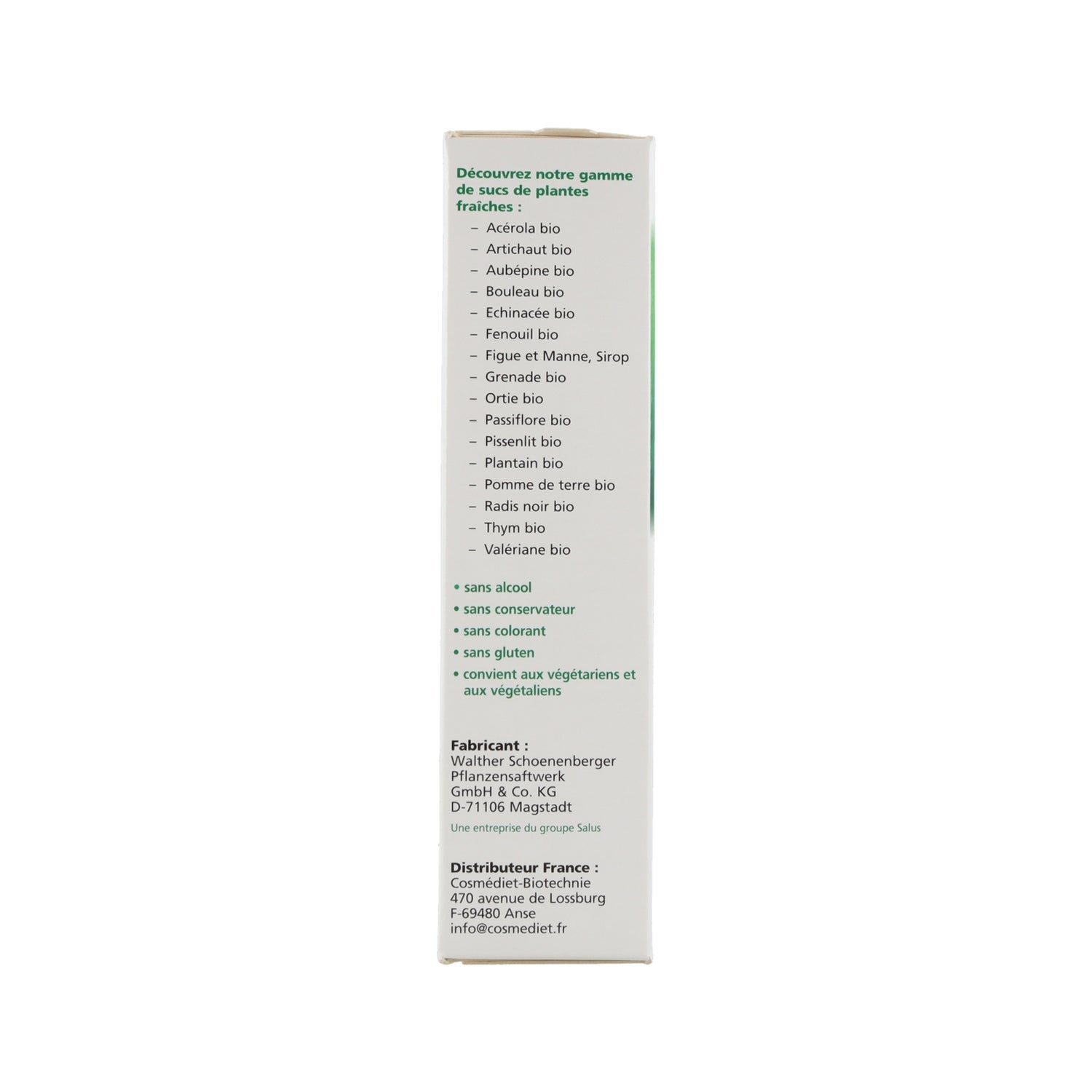 Jugo De Schoenenberger Echinacea 200 Ml