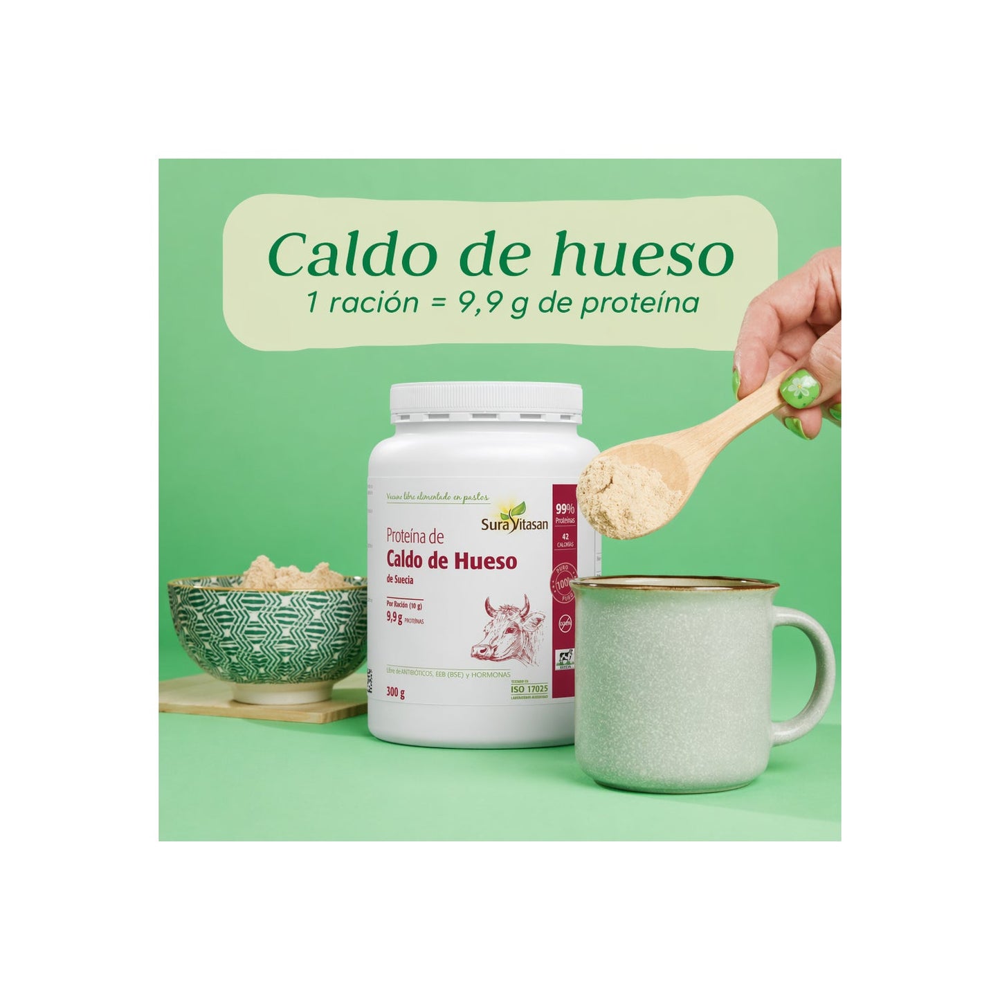 Sura Vitasan Proteína Caldo Hueso 300 g
