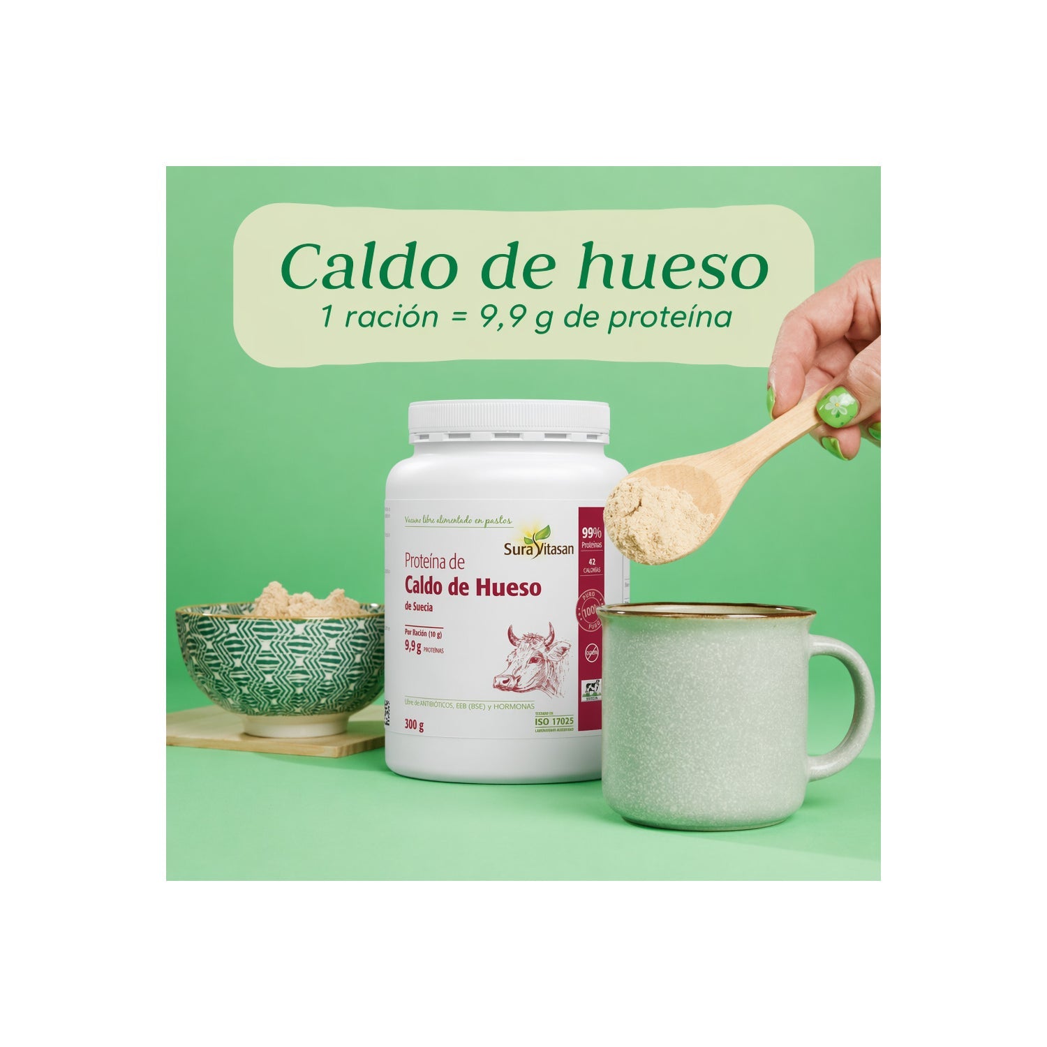 Sura Vitasan Proteína Caldo Hueso 300 g