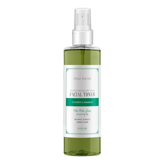 Alma Secret Facial Toner Revitalizante Antiedad Pepino & Hamamelis 200ml