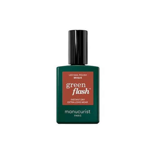 Manucurist Green Flash Led Nail Polish Brique 15ml