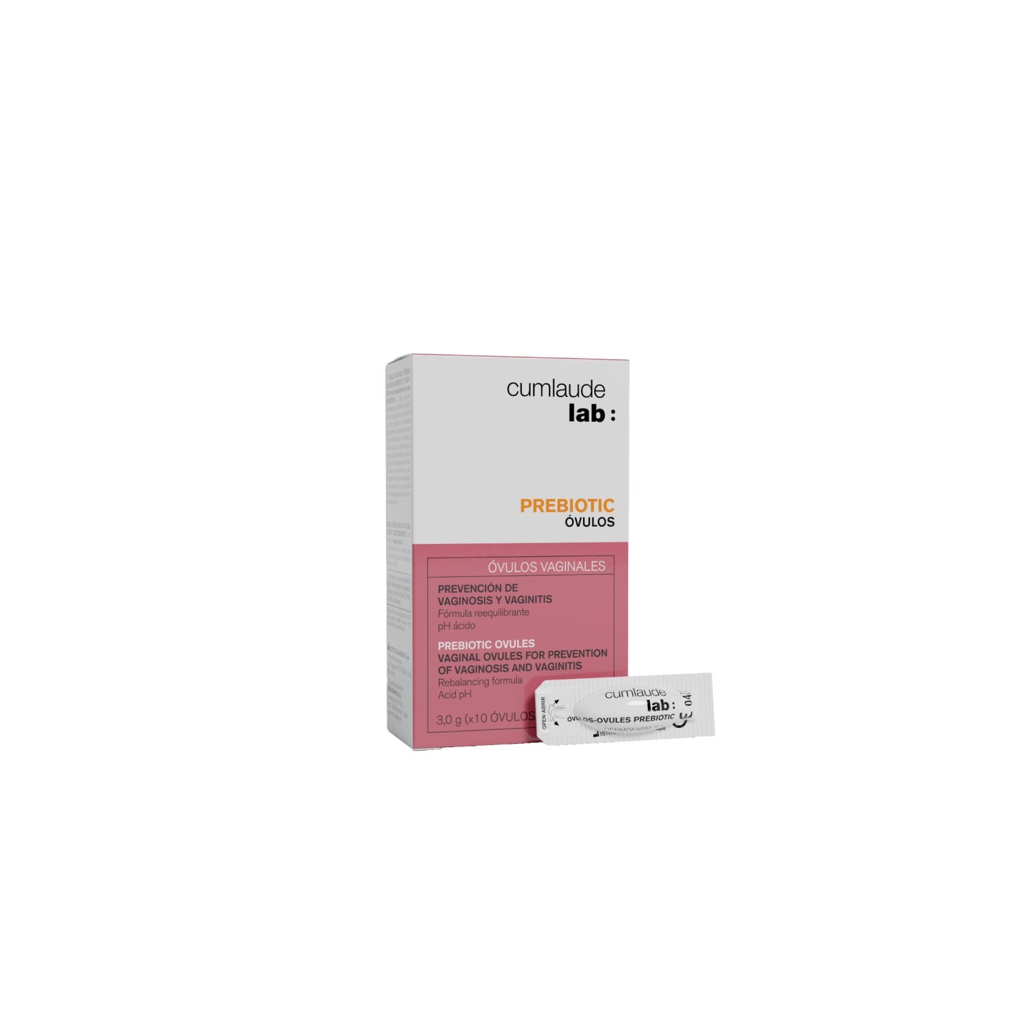 Cumlaude Lab Prebiotic Óvulos Vaginales 10uds