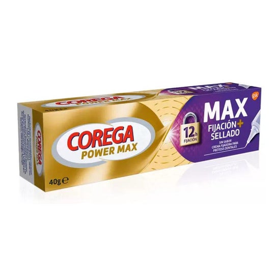Corega Power Max Fijación + Sellado Sin Sabor 70g