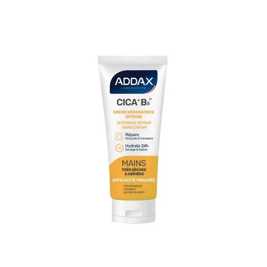 Addax Cica + B5 Crema Reparadora Intens Manos Muy Secas 50 ml