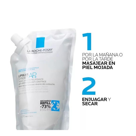 La Roche-Posay Lipikar Syndet AP+ Eco-Recarga 400ml