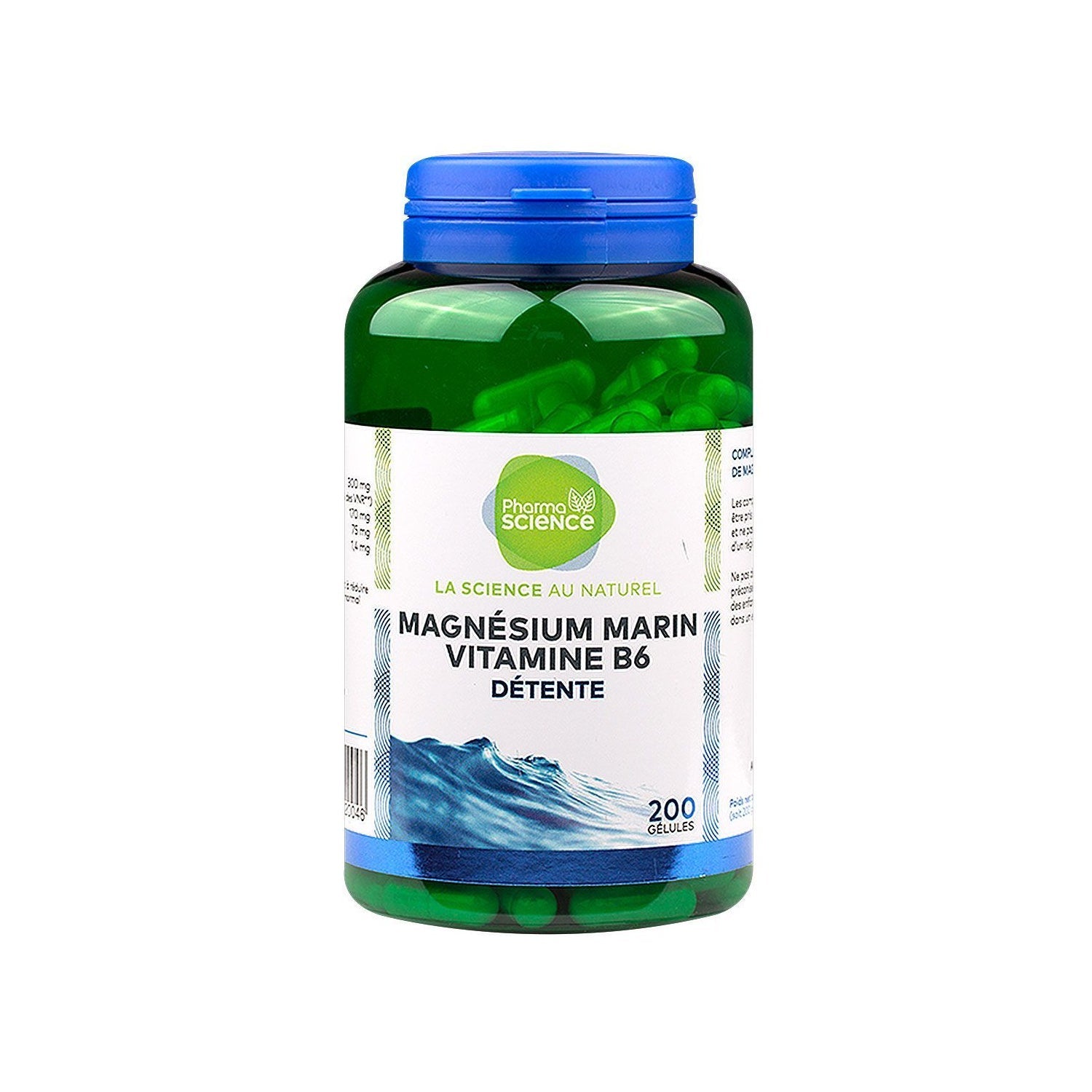 Pharmascience Magnesio Marino + Vitamina B6 200caps