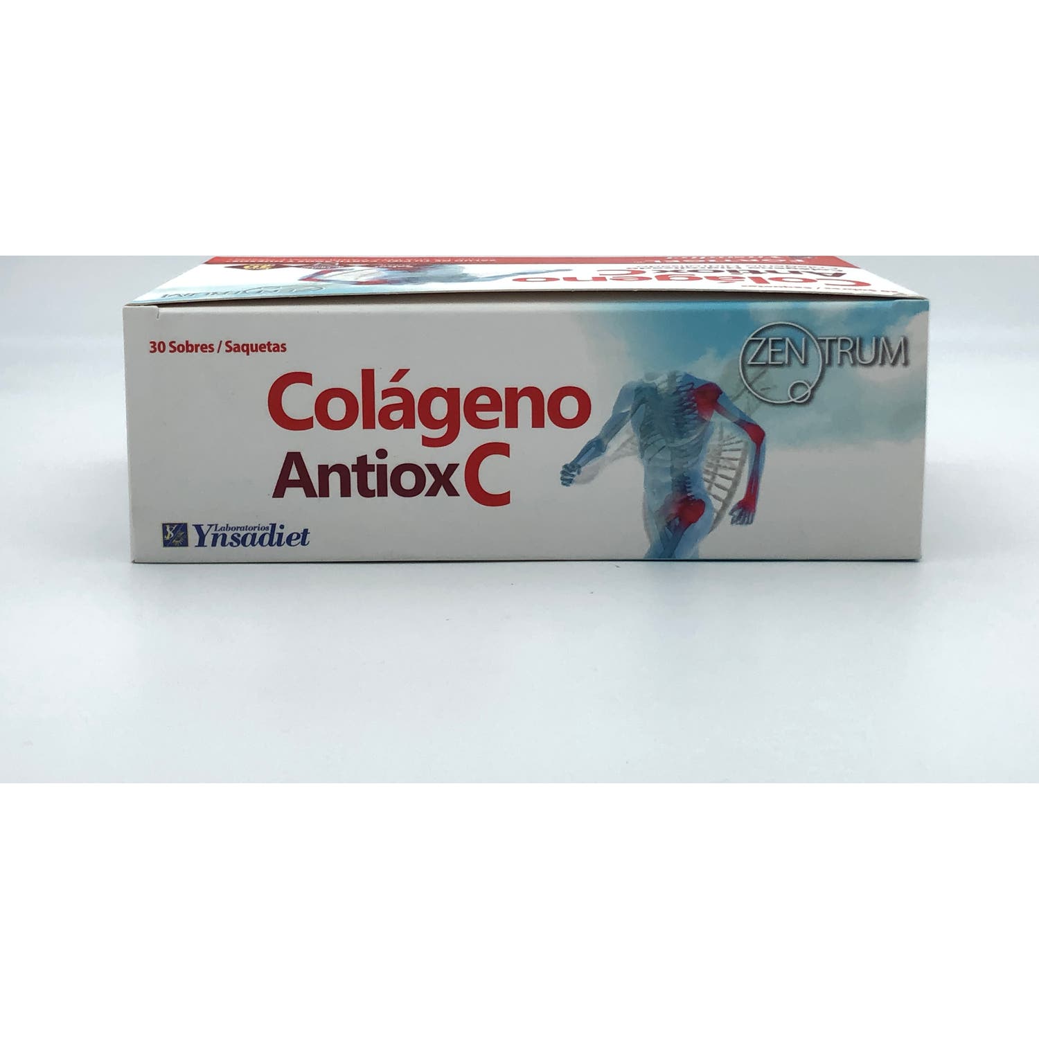 Zentrum Colágeno Antiox C con Fortigel Fresa 30 sobres