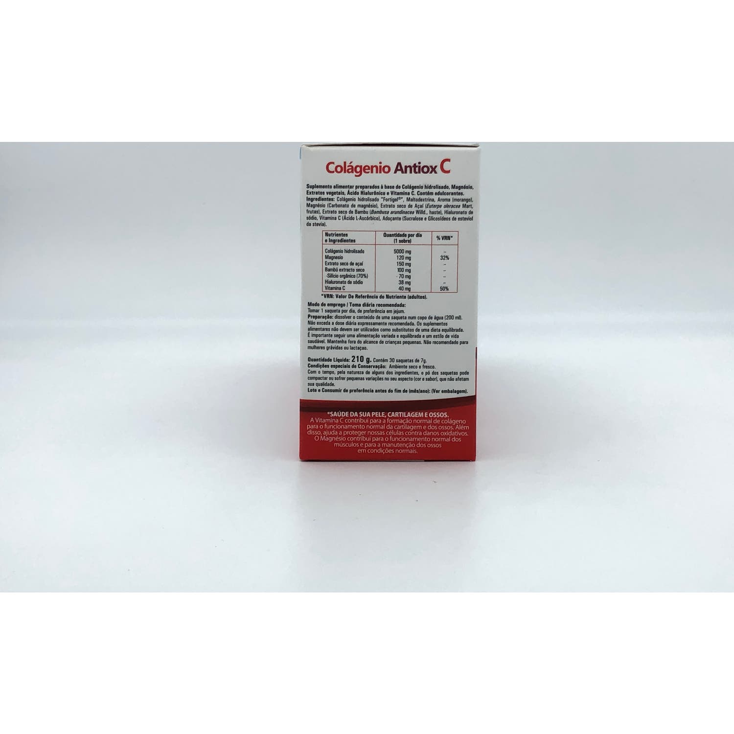 Zentrum Colágeno Antiox C con Fortigel Fresa 30 sobres