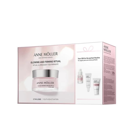 Anne Möller Stimulâge Ritual Iluminador y Reafirmante Pack 4uds