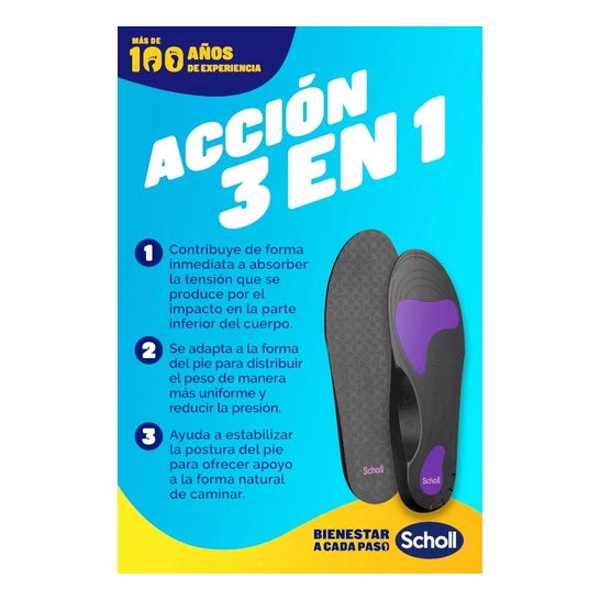 Scholl In-Balance Fascitis Plantar Talla L 1par