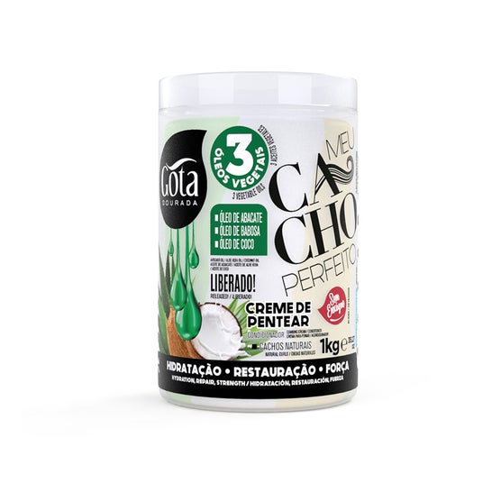 Gota Dourada Crema Peinar Rizos Perfectos 3 Aceites Vegetales 1000 g