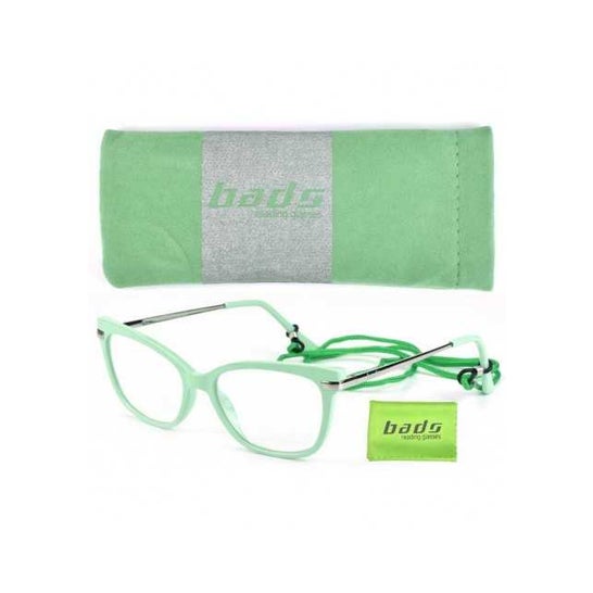 Bads Gafas de Lectura Ovaladas Verde Pastel 3.00 1ud