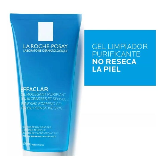 La Roche-Posay Effaclar Gel Limpiador Purificante 200ml