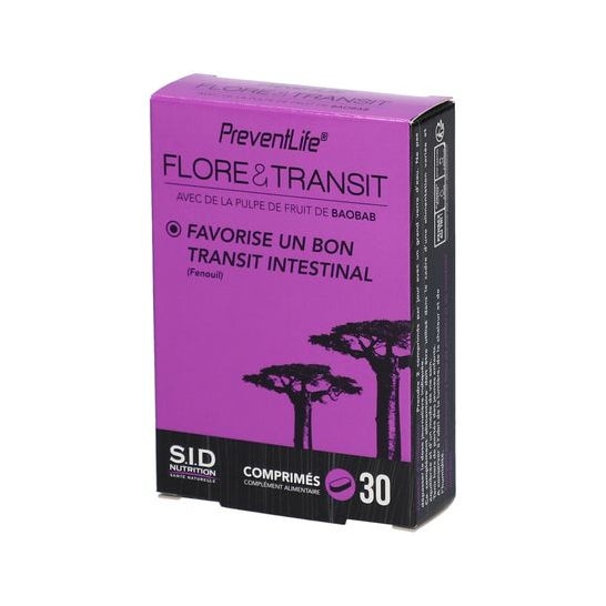SID Nutrition Preventlife Flore & Transit 30 comp