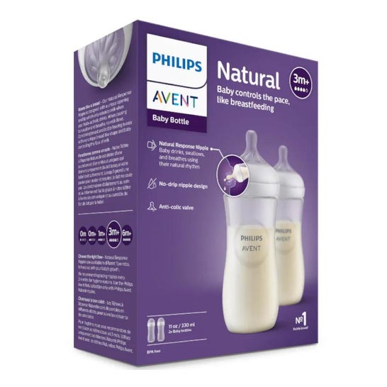 Avent Pack Biberones Natural 2x330ml