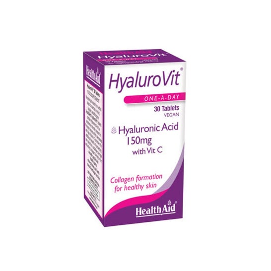 Health Aid Hyalurovit (Ácido Hialurónico) 150 mg 30 Comp.