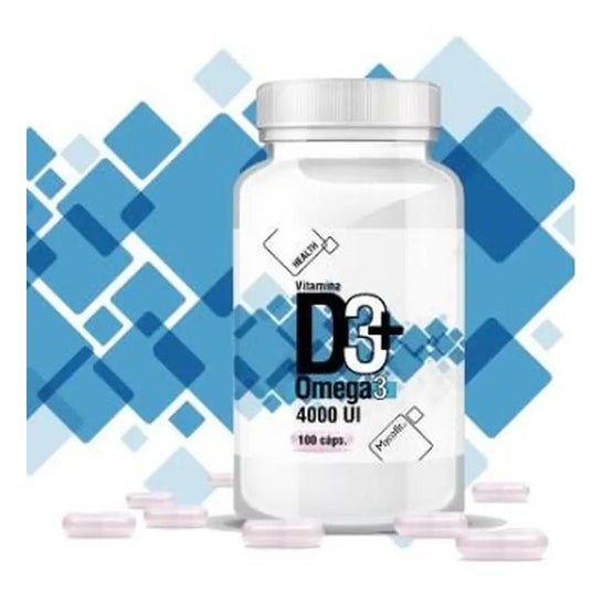 Mycofit Vitamina D3 4000 Ui + Omega 3 100 caps