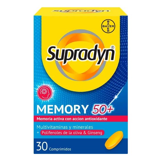 Supradyn Memory 50+ 30comp