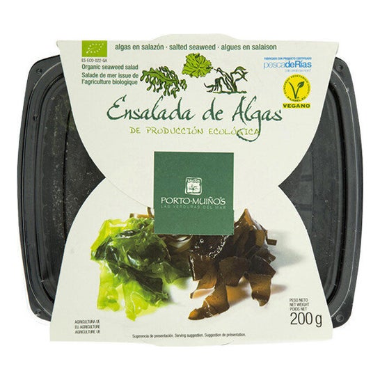 Porto Muiños Ensalada Mar Algas Sal Eco 200 g