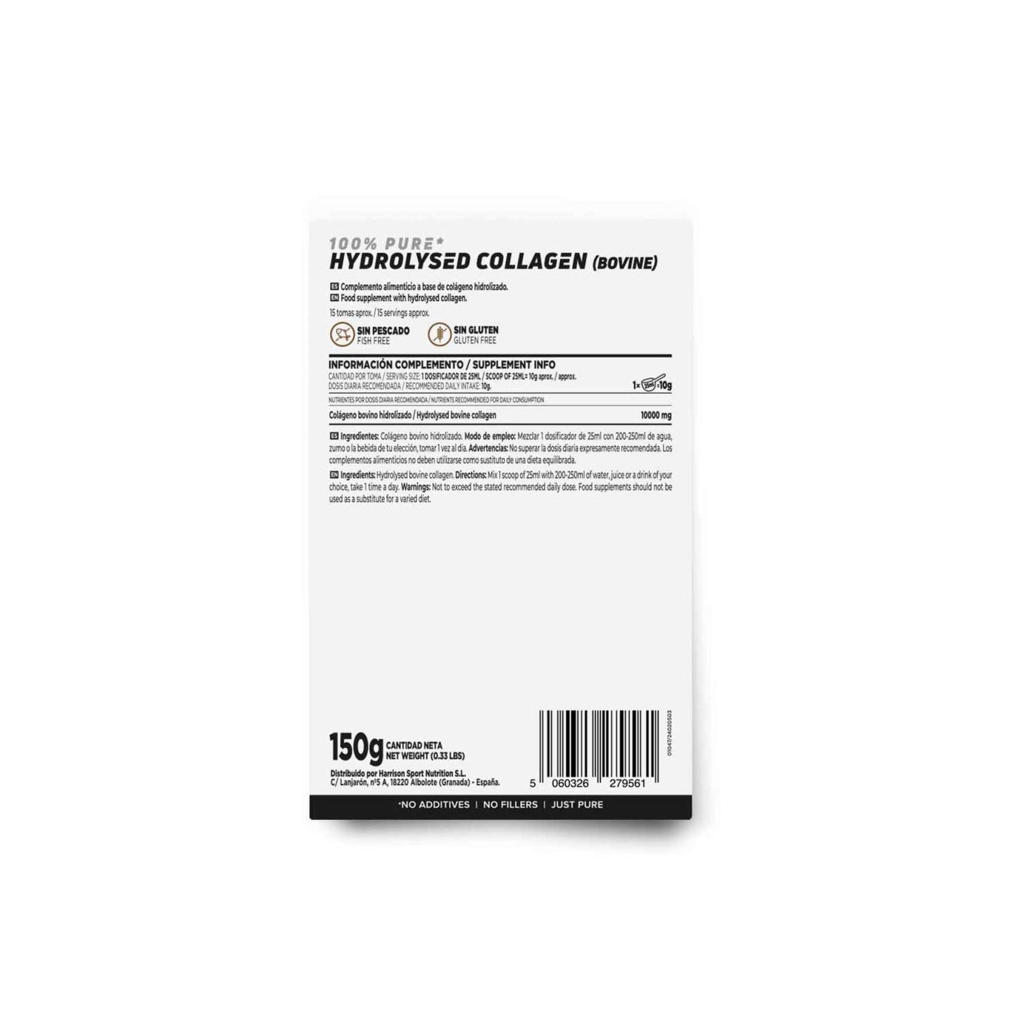 HSN Colágeno Hidrolizado Bovino en Polvo 150g