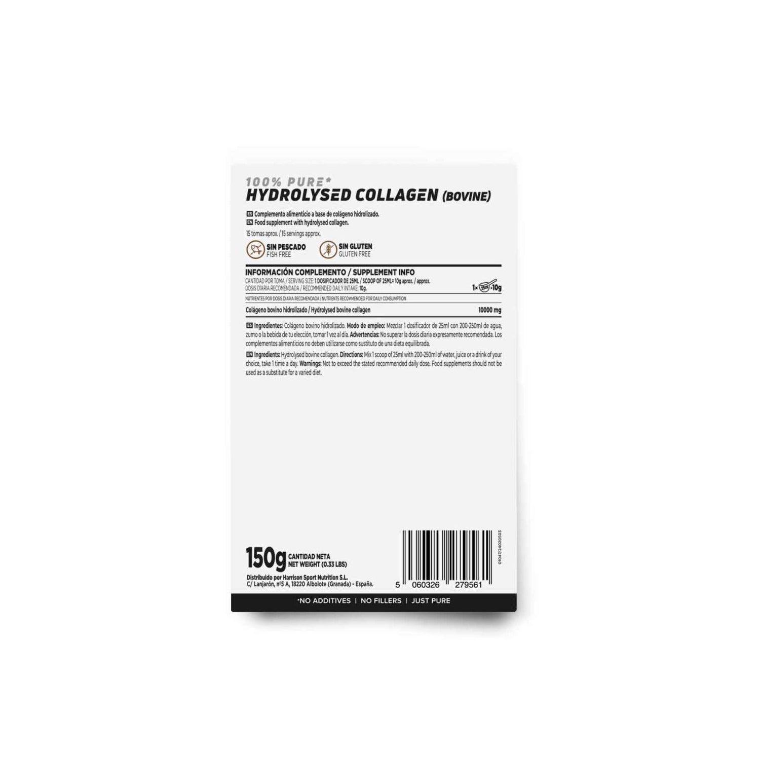 HSN Colágeno Hidrolizado Bovino en Polvo 150g