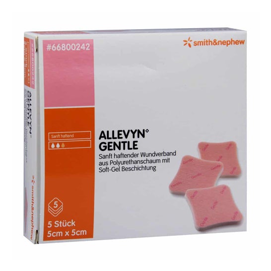 Smith & Nephew Allevyn Gentle Apósito 15x15 cm 3 uds