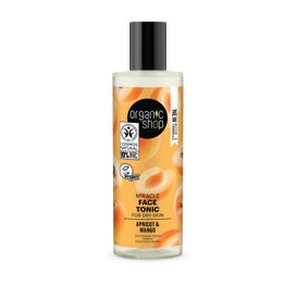 Organic Shop Tónico Facial Milagroso para Piel Seca Albaricoque Orgánico 150ml