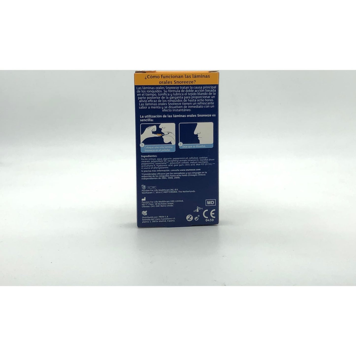 Snoreeze Láminas Orales 14uds