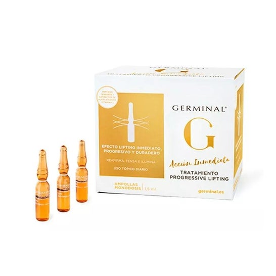 Germinal Accion Inmediata Tratamiento Progressive Lifting 5 Ampollas