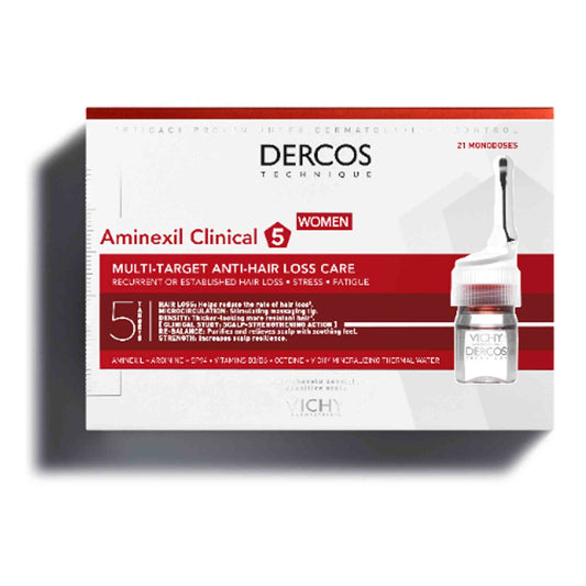 Vichy Dercos Technique Aminexil Clinical 5 Women 21x6ml