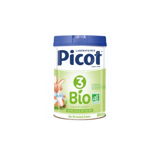 Leche infantil orgánica Picot 3 Edad 800g